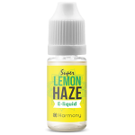 eine Flasche Lemon Haze E-Liquid.
